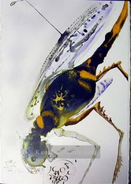 Locusta et bruchus Salvador Dali Ölgemälde
